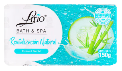 JABON DE TOCADOR LIRIO B S REVIT NAT 50/150GR