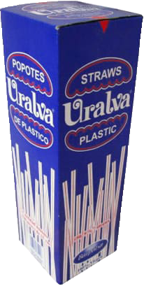 POPOTE ESTANDAR URALVA 21 CM 50/150 PZ