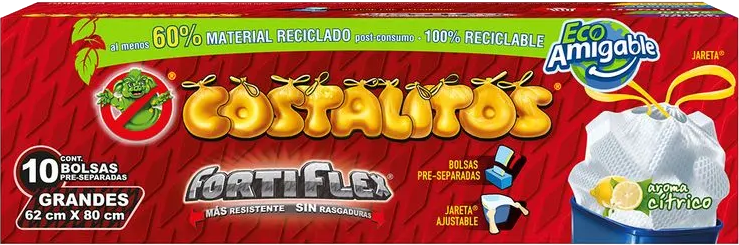 BOLSA P/BASURA GRANDE COSTALITOS 30/10 PZ