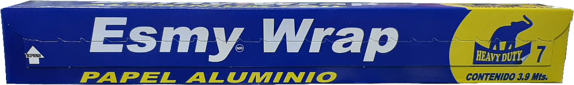 ALUMINIO ESMY WRAP AZUL 24/3.9 MTS 12.7 FT