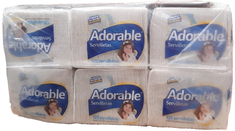 SERVILLETA ADORABLE 24/125