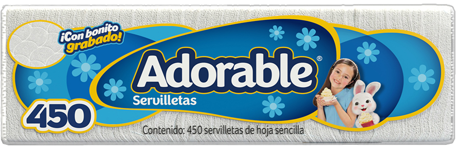 SERVILLETA ADORABLE 12/450 PZ