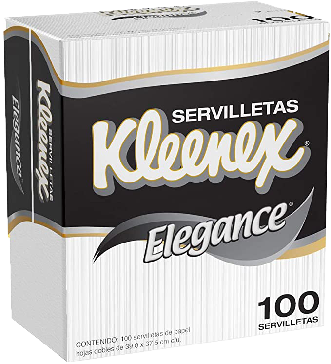 SERVILLETA DE PAPEL KLEENEX ELEGANCE 12/100PZ