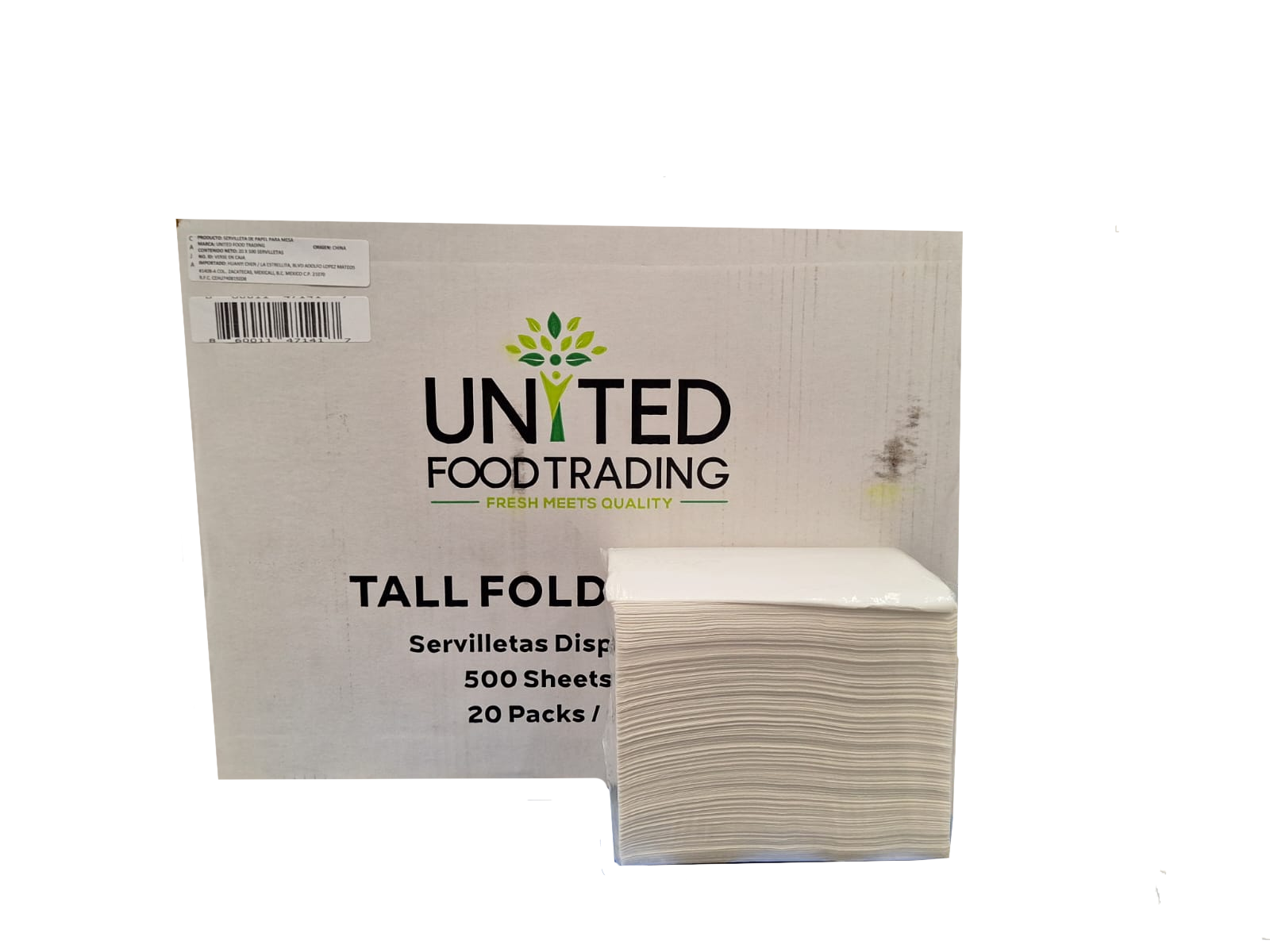 SERVILLETA RESTAURANT UNITED FOOD TRADING 20/500 PZ
