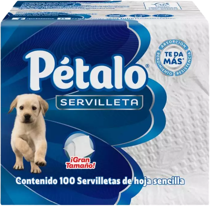SERVILLETA PAPEL PETALO 48/100HJ