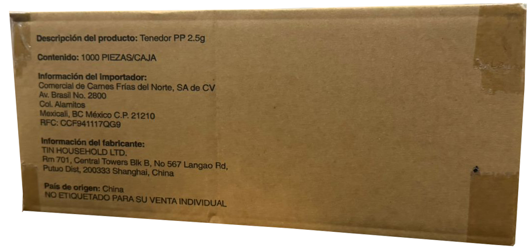 TENEDOR MEDIANO KSI 10/100PZ