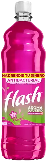 LIMPIADOR LIQ. FLASH FLORAL 20/500 ML.