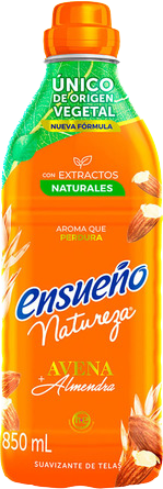 SUAVIZANTE DE TELA ENSUEÑO NATUREZA AVENA/ALMENDRAS 12/850 ML.