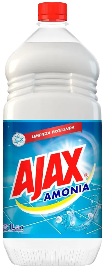 LIMPIADOR LIQ. AJAX AMONIA 12/1LT.