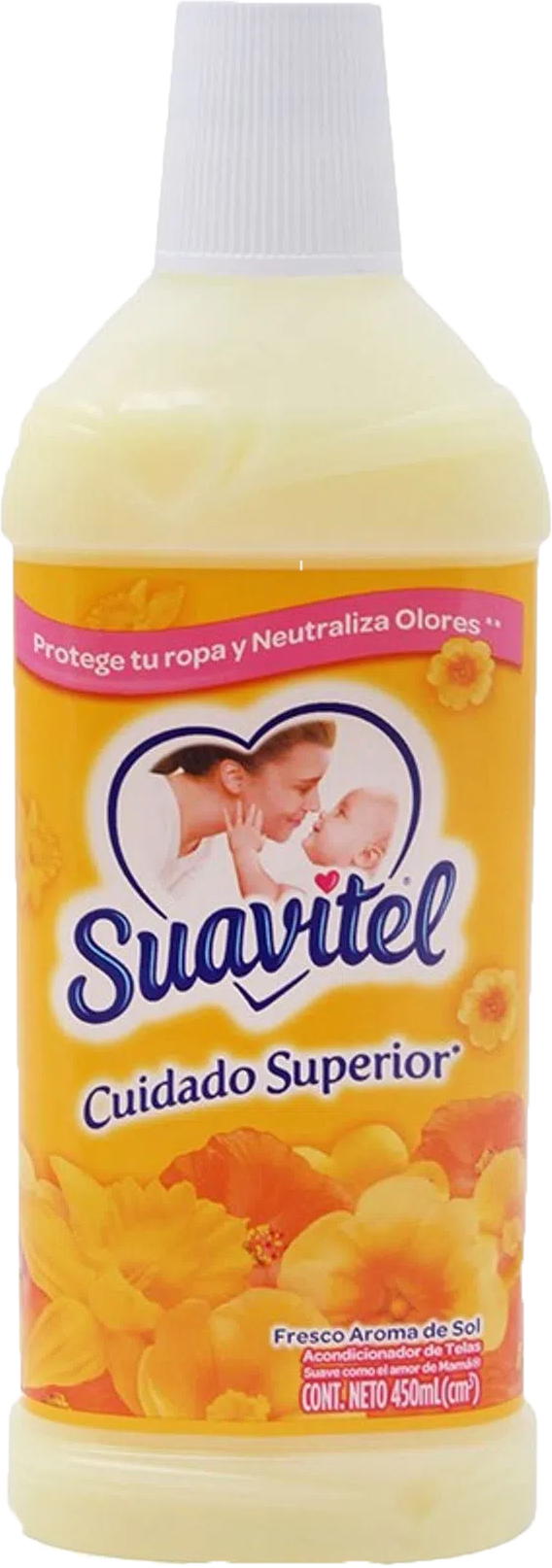 SUAVIZANTE DE TELA SUAVITEL FRESCO AROMA SOL 12/450 ML
