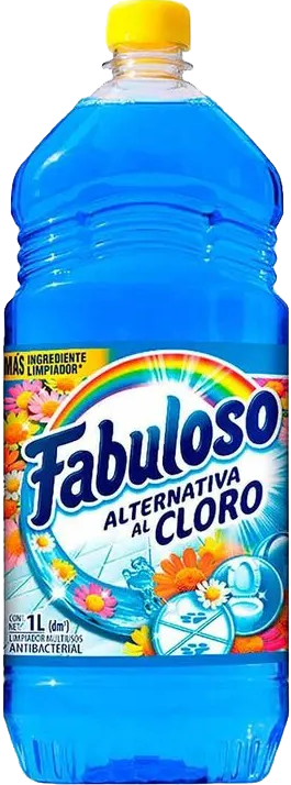 LIMPIADOR LIQ. FABULOSO ALTERNATIVA CLORO 12/1 LT