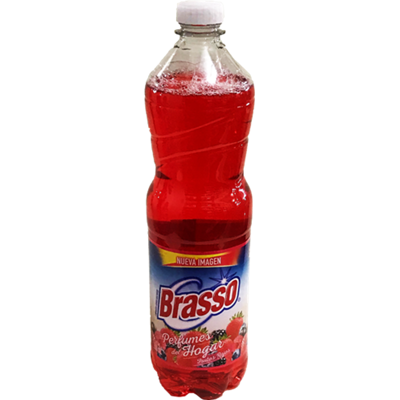 LIMPIADOR LIQ FRUTOS ROJOS BRASSO 12/900 ML