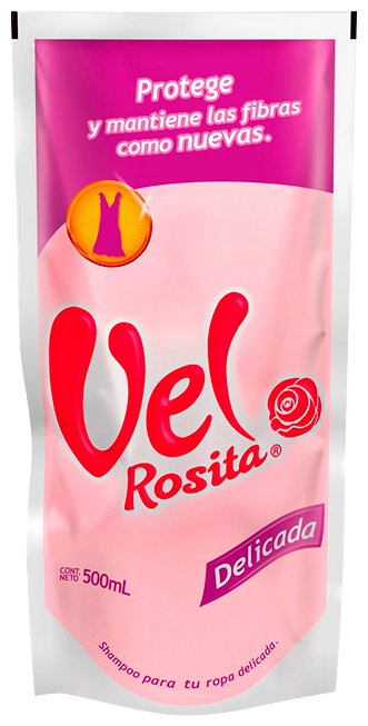 DETERGENTE LIQUIDO VEL-ROSITA DOY PACK 18/500 ML.