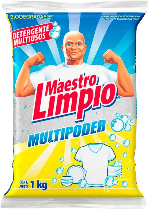 DETERGENTE POLVO MAESTRO LIMPIO MULTIUSOS 12/1 KG