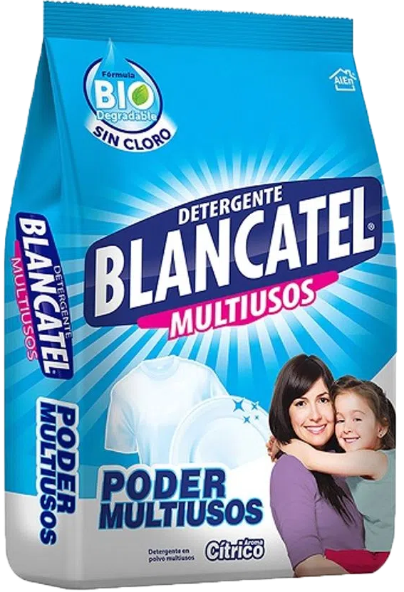 DETERGENTE EN POLVO CITRICO BLANCATEL 12/800 GR
