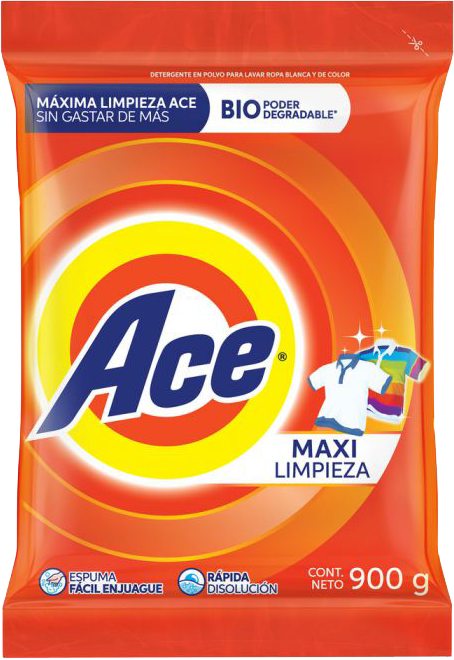 DETERGENTE POLVO ACE 10/900G