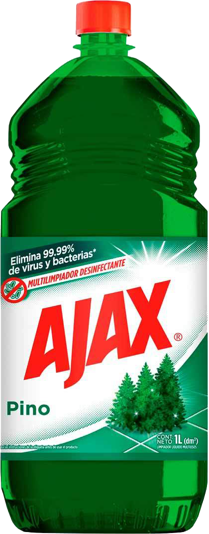 LIMPIADOR LIQ. AJAX PINO 12/1 LT