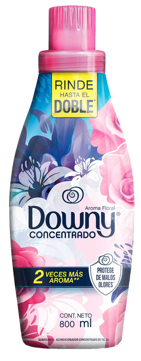 SUAVIZANTE DE TELA DOWNY L.E. FLORAL 9/800 ML