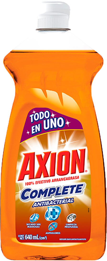 DETERGENTE LIQ LAVATRASTES AXION FUSION LIMON 6/1.4 L