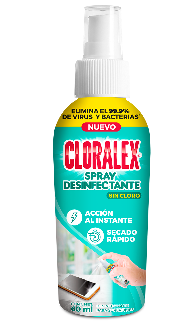 SPRAY DESINFECTANTE CLORALEX 60/60 ML