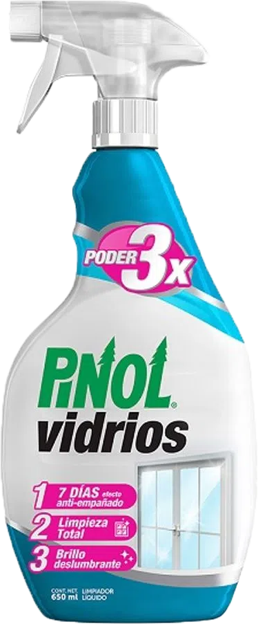 LIMPIADOR PINOL TRIGGER VIDRIOS 12/650ML