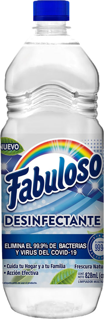 LIMPIADOR LIQ. FABULOSO DESINFECTANTE 12/828ML