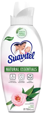SUAVIZANTE DE TELA SUAVITEL ESENCIAS NATURALES 12/750ML