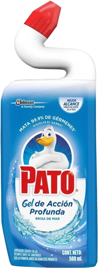 LIMPIADOR P/BAÑOS PATO BRISA MARINA 12/500ML