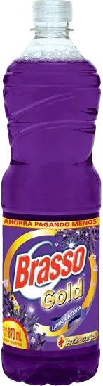 LIMPIADOR LIQ BRASSO LAVANDA 12/870ML