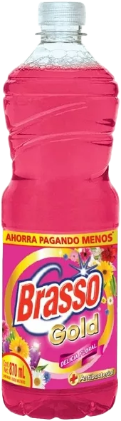 LIMPIADOR LIQ BRASSO DELICIA FLORAL 12/870ML