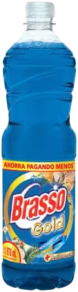 LIMPIADOR LIQ BRASSO GOLD FRESC MARINA 12/870ML