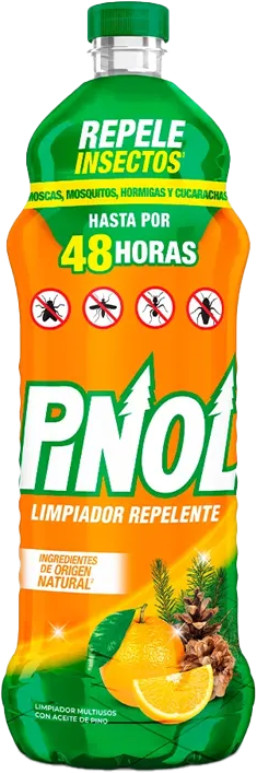 LIMPIADOR LIQ. PINOL REPELENTE DE INSECTOS 12/828 ML