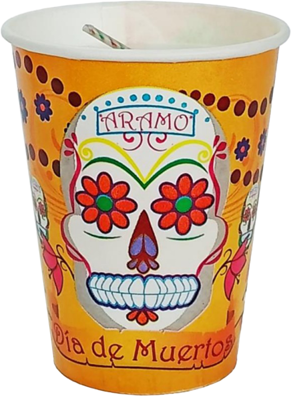 VELADORA CARTON CALAVERITAS 24/1PZ