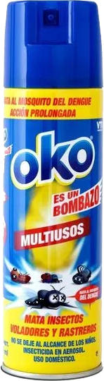 INSECTICIDA OKO AEROSOL MULTIUSOS 12/230 ML
