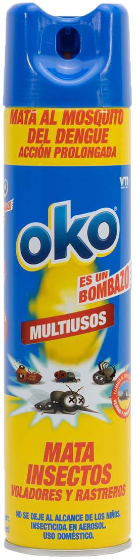 INSECTICIDA OKO AEROSOL MULTIUSOS 12/400 ML
