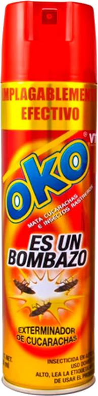 INSECTICIDA OKO AEROSOL MATA CUCARACHAS 12/230 ML