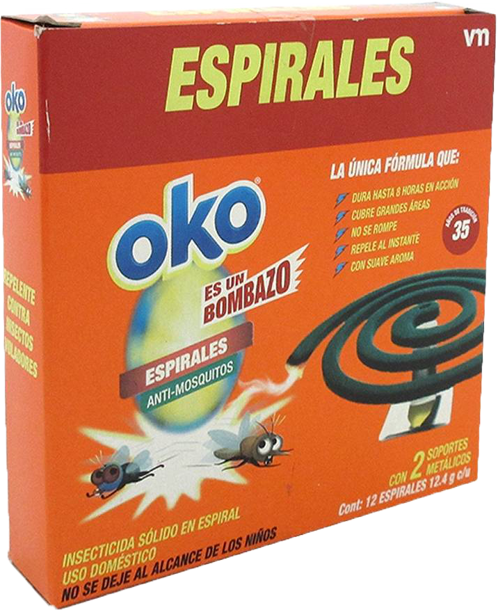 INSECTICIDA OKO ESPIRAL 12.4 GR 24/12 PZ
