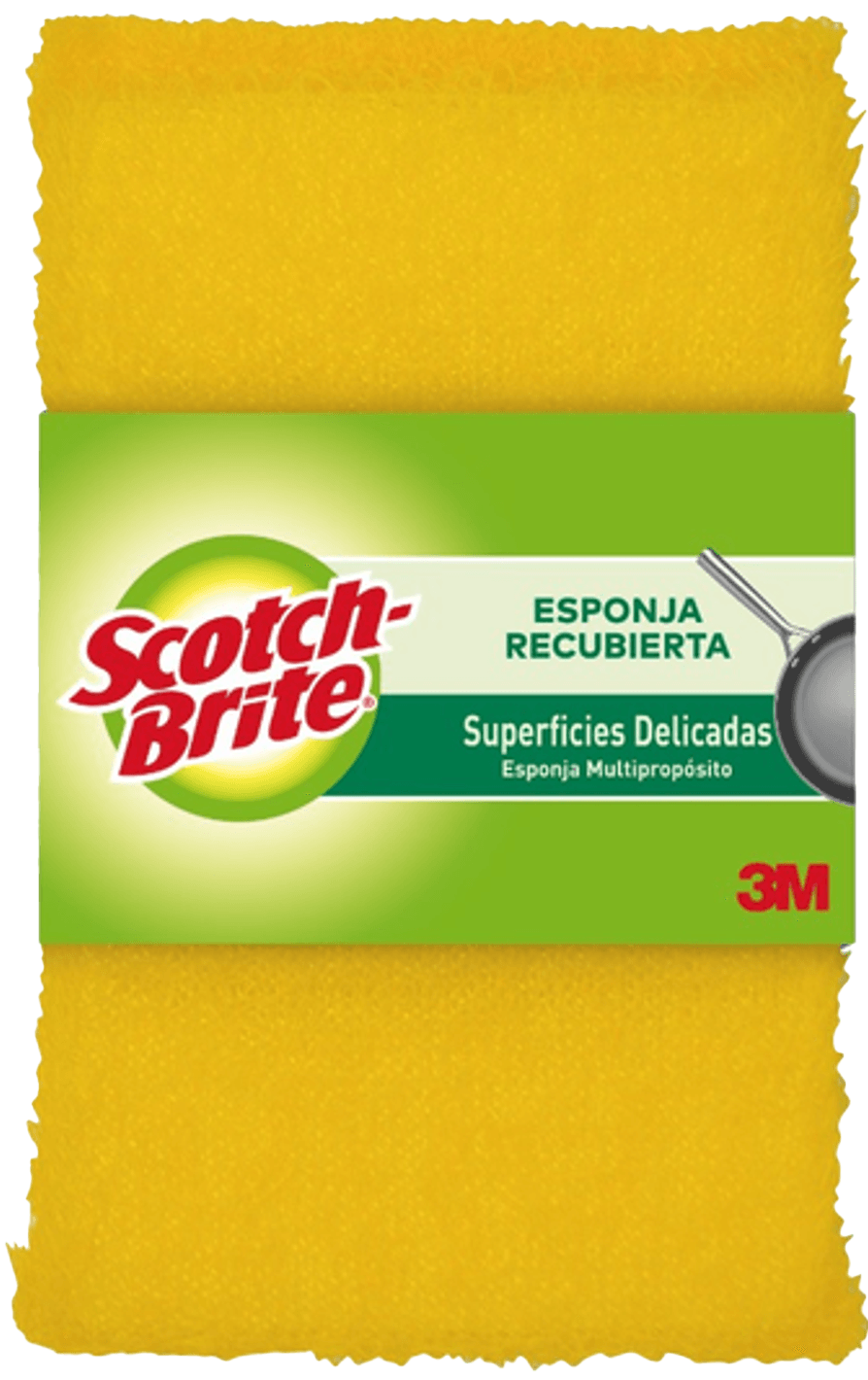 ESPONJA RECUBIERTA PELUDA SCOTCH BRITE 24/1PZ