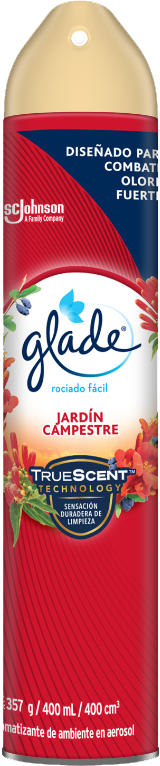 AROMATIZANTE AEROSOL GLADE JARDIN CAMPESTRE 12/400ML