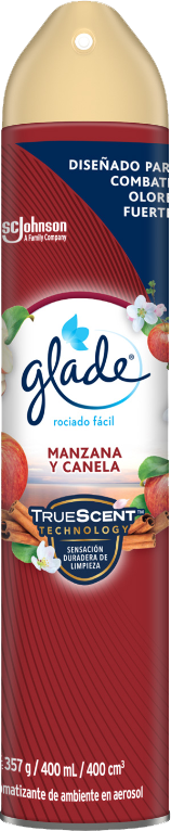 AROMATIZANTE AEROSOL GLADE MANZANA CANELA 12/400ML