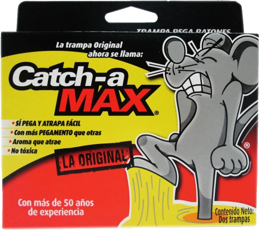 TRAMPA P/RATON GRANDE CATCH-A MAX 12/2 PZ
