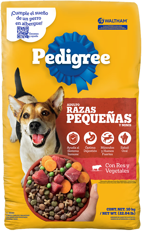 COMIDA P/PERRO RP PEDIGREE 4/4KG