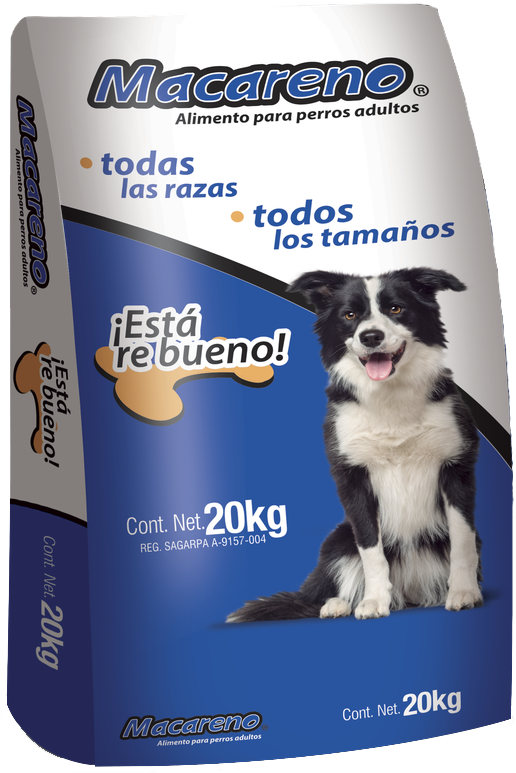 COMIDA P/PERRO MACARENO1/20 KG