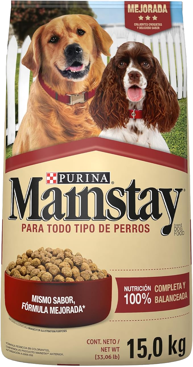 COMIDA P/PERRO ADULTO MAINSTAY 15KG