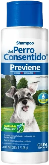 SHAMPOO P/MASCOTA PERRO CONSENTIDO 24/500 ML