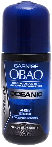 DESODORANTE OBAO P/HOMBRE OCEANIC 24/65 GR.