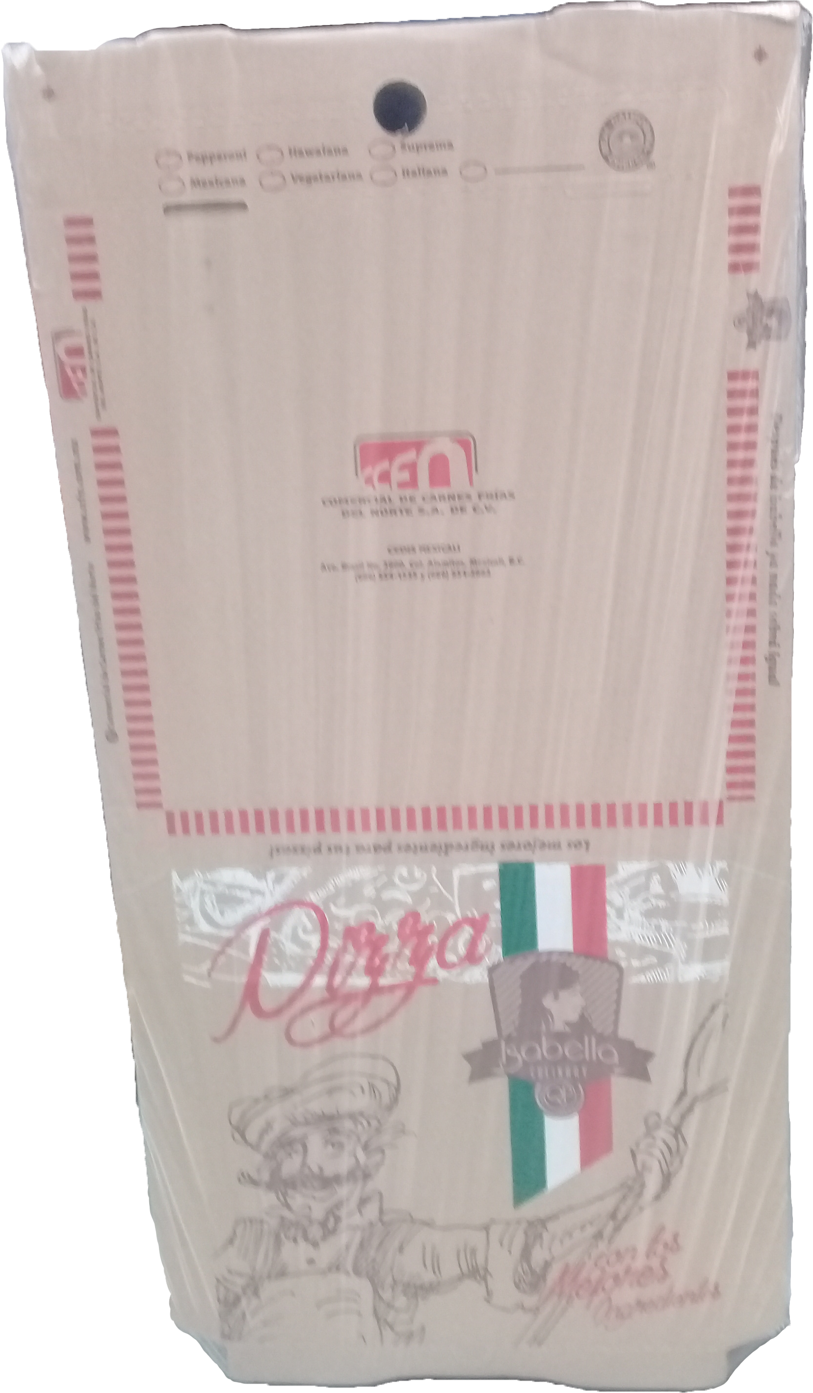 CAJA P/PIZZA KRAFT NO. 16 50 PZ