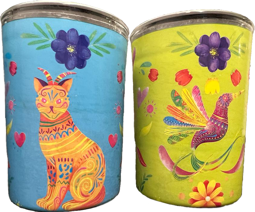 VELADORA JAIBOLERA DIA DE MUERTOS VARIEDAD 20/1PZ