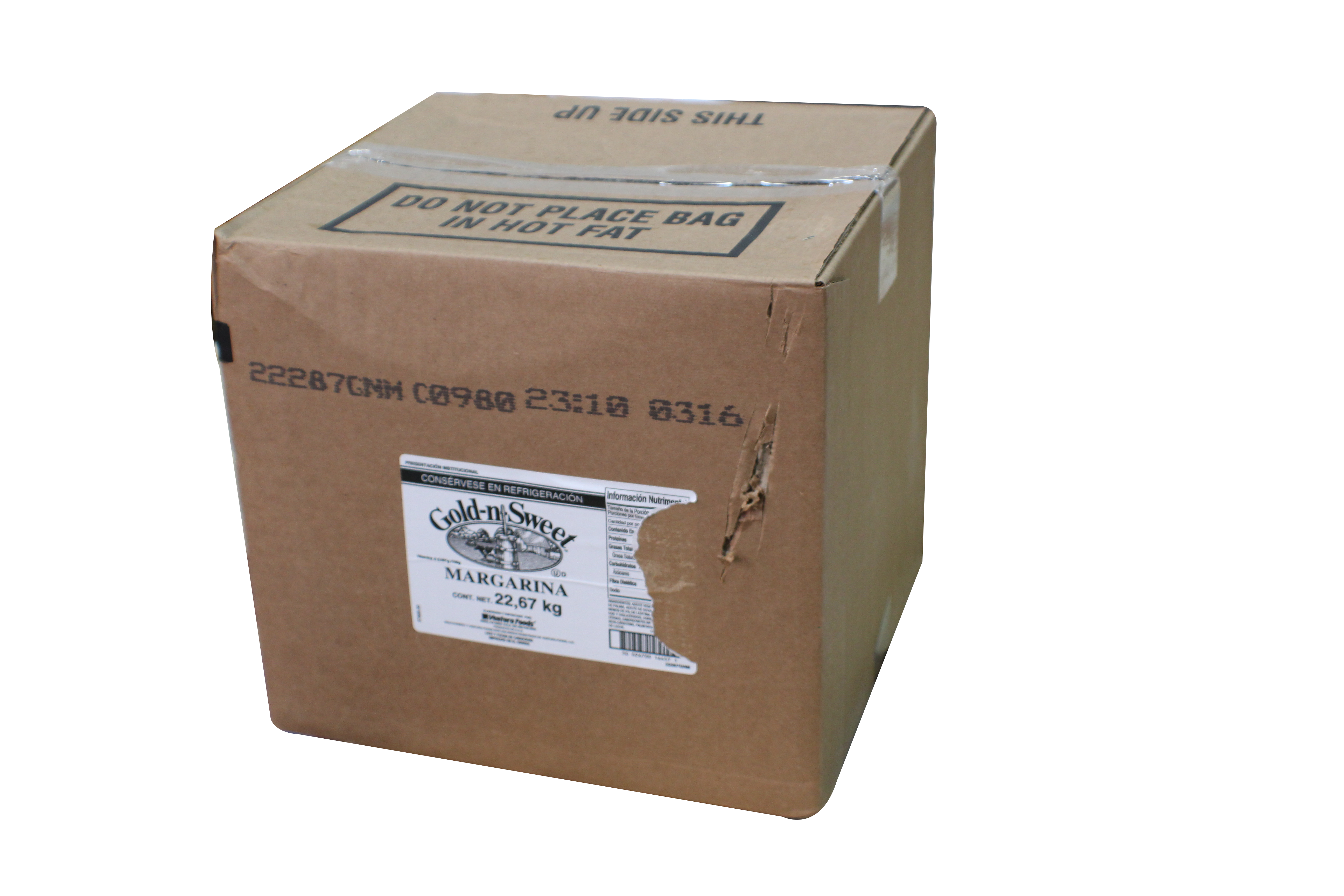 MARGARINA LIQUIDA GOOLD-N SWEET 2/17.5 LBS