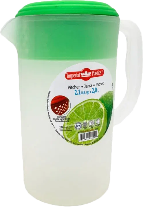 JARRA DE PLASTICO 2 1/4 QT IMPERIAL PLASTIC 48/1 PZ